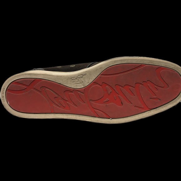 NIB CHRISTIAN LOUBOUTIN RANDO FLAT CROSTA BARBOUR - Picture 3 of 5